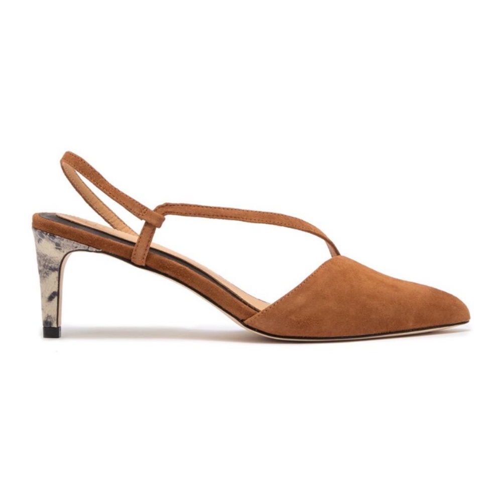 Joie Dallas Tan Suede Heels